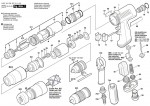 Bosch 0 607 161 507 400 WATT-SERIE Pn-Drill - (Industr.) Spare Parts